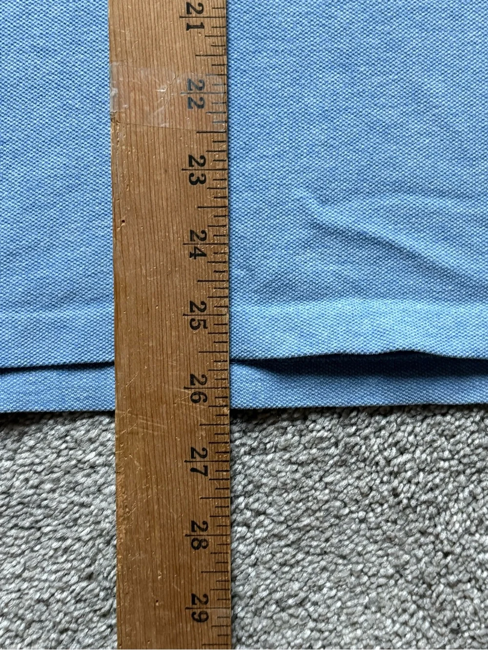 Ralph Lauren Men’s Polo Shirt in Light Blue with Navy Pony
